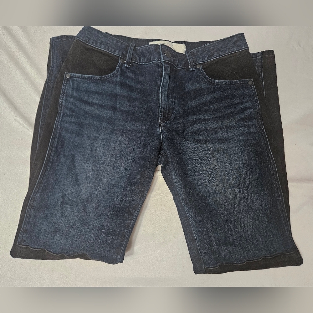 Marc By Marc Jacobs Dark Wash Mid Rise Patchwork Skinny Jeans Size 29! - Picture 2 of 8
